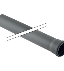 TUBO A INNESTO 1 BICCHIERE Ø 50 IN PP-HTs GEBERIT 2000 mm