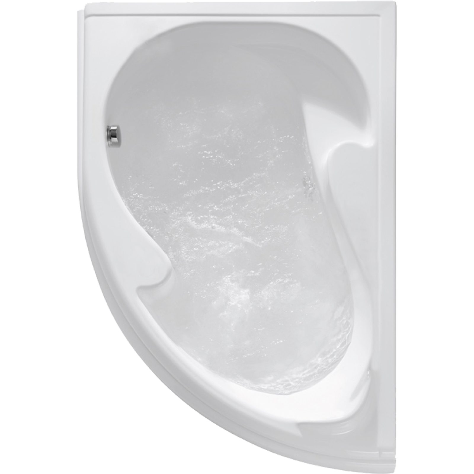 VASCA ASIMMETRICA GEA SOLO GUSCIO 150x100 cm - SX