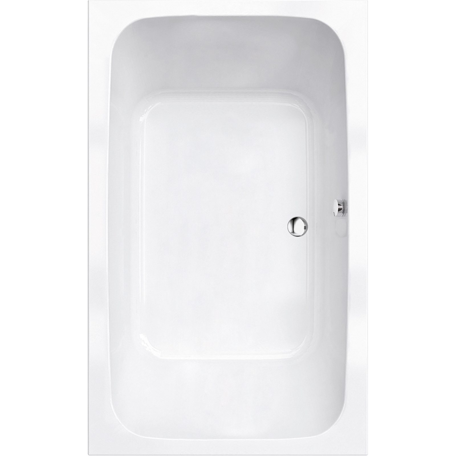 VASCA RETTANGOLARE POP SOLO GUSCIO 180x110 cm