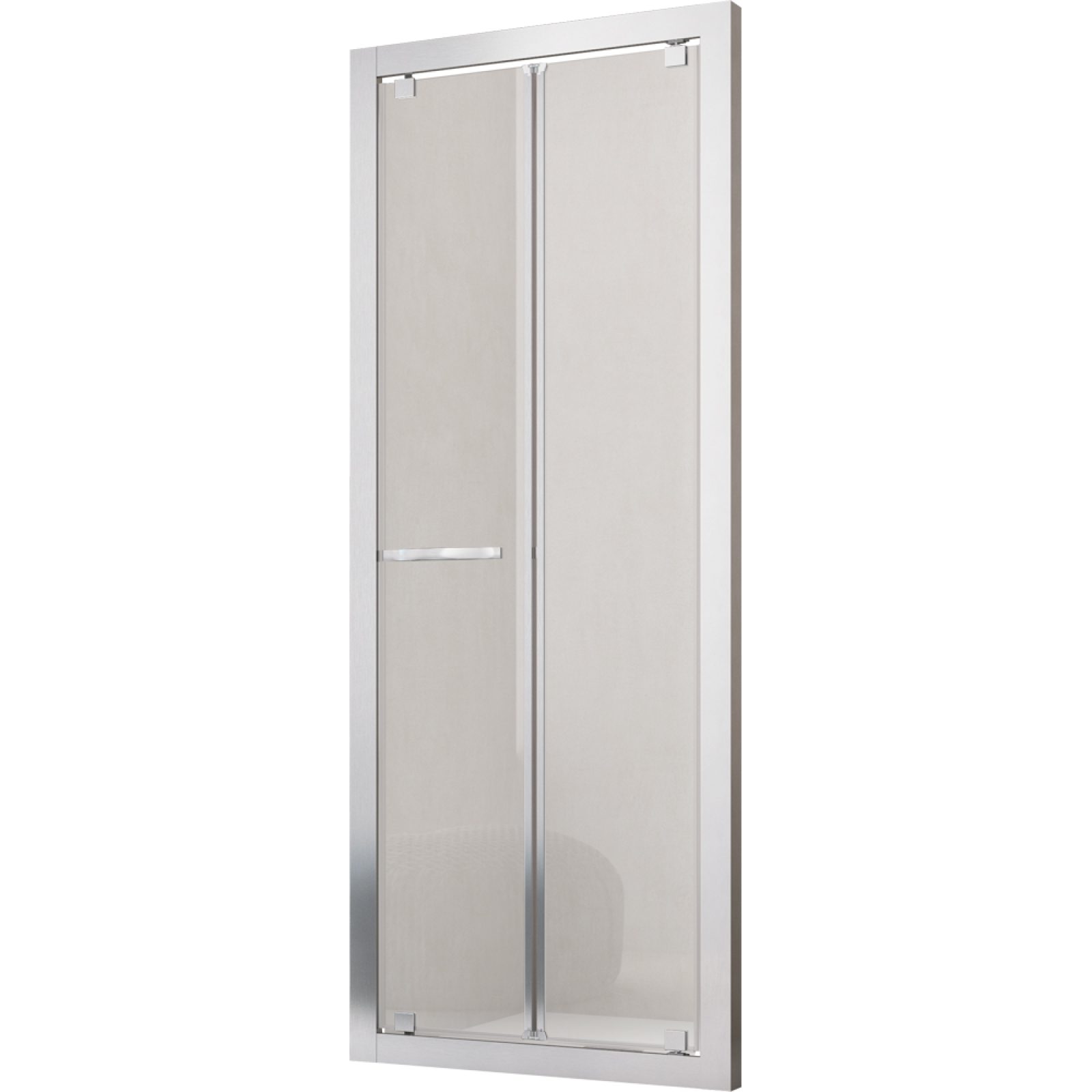PORTA DOCCIA A SOFFIETTO "oxi.SLIDE" VETRO TRASPARENTE 96-104 cm Ap. 67