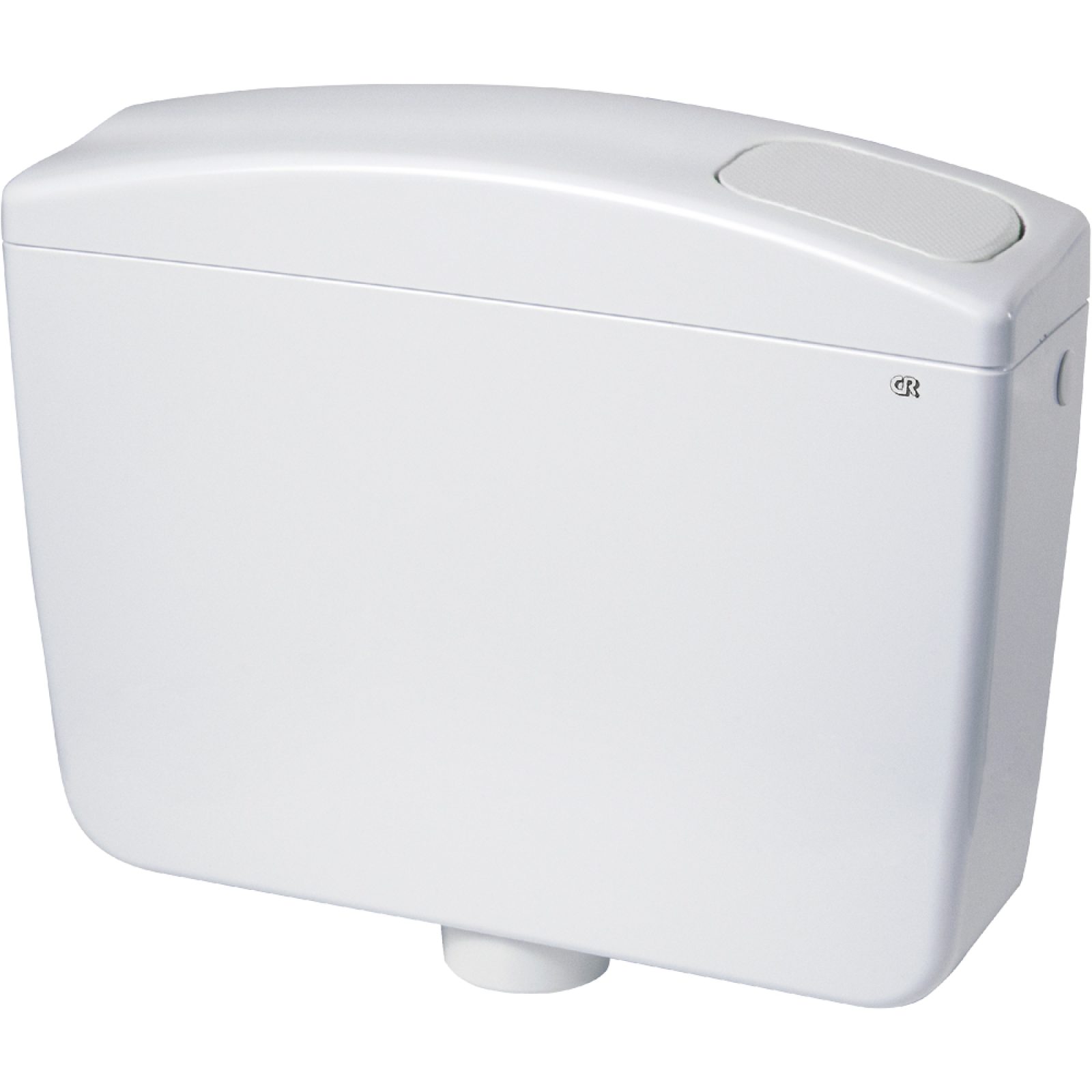 CASSETTA DI SCARICO A ZAINO "BETA" MONOTASTO Champagne