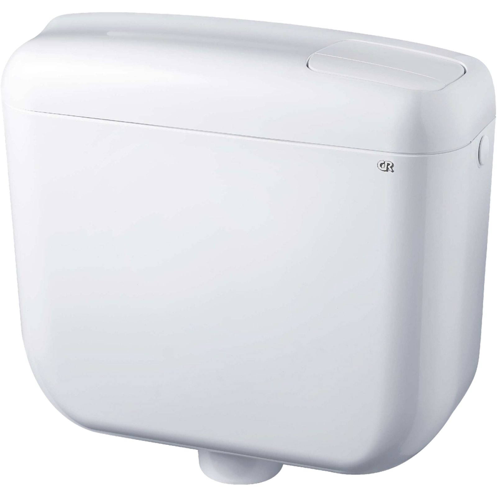 CASSETTA DI SCARICO A ZAINO "CONCEPT 2" DOPPIO TASTO Bianca