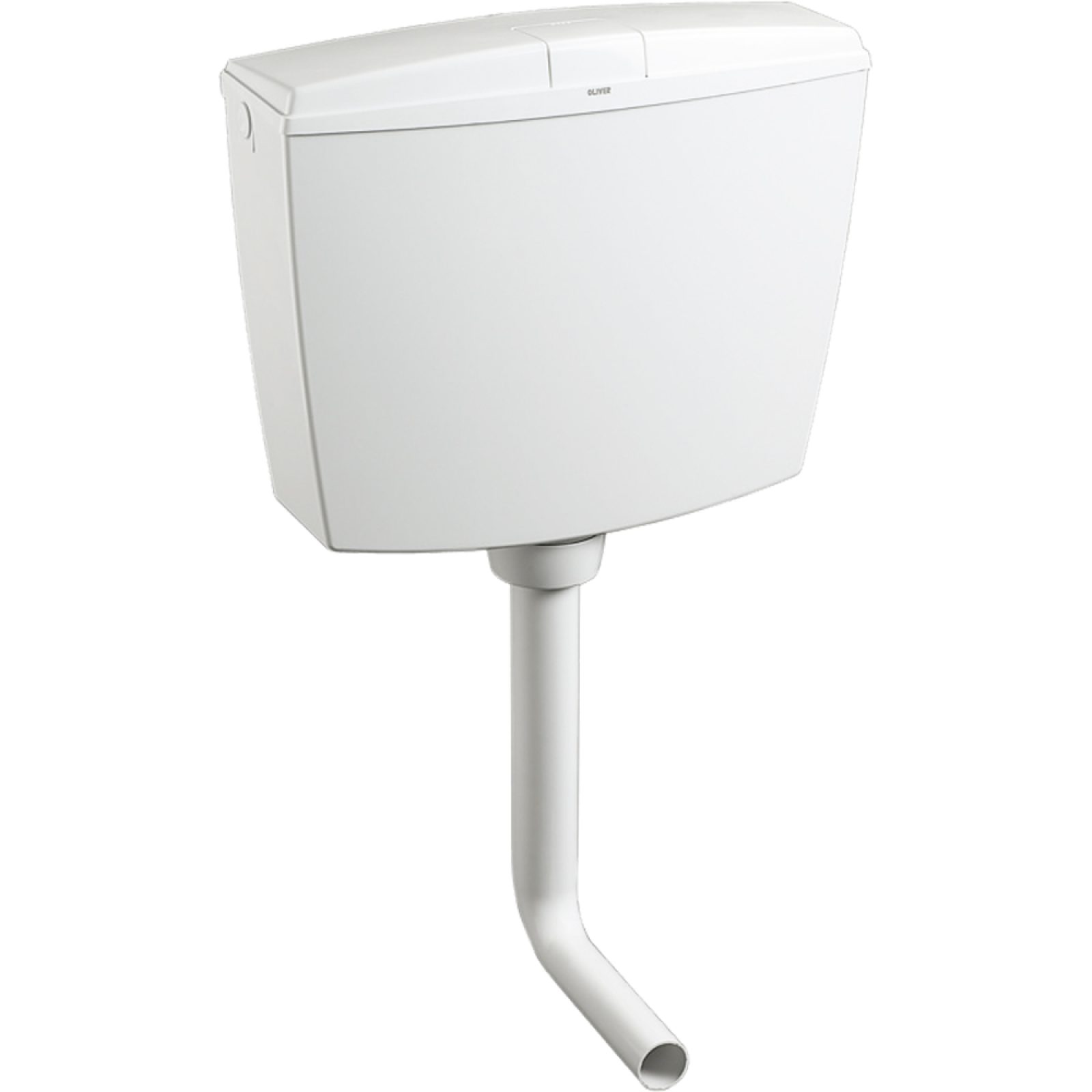 CASSETTA DI SCARICO A ZAINO "SMERALDO" SENZA RUBINETTO Monotasto