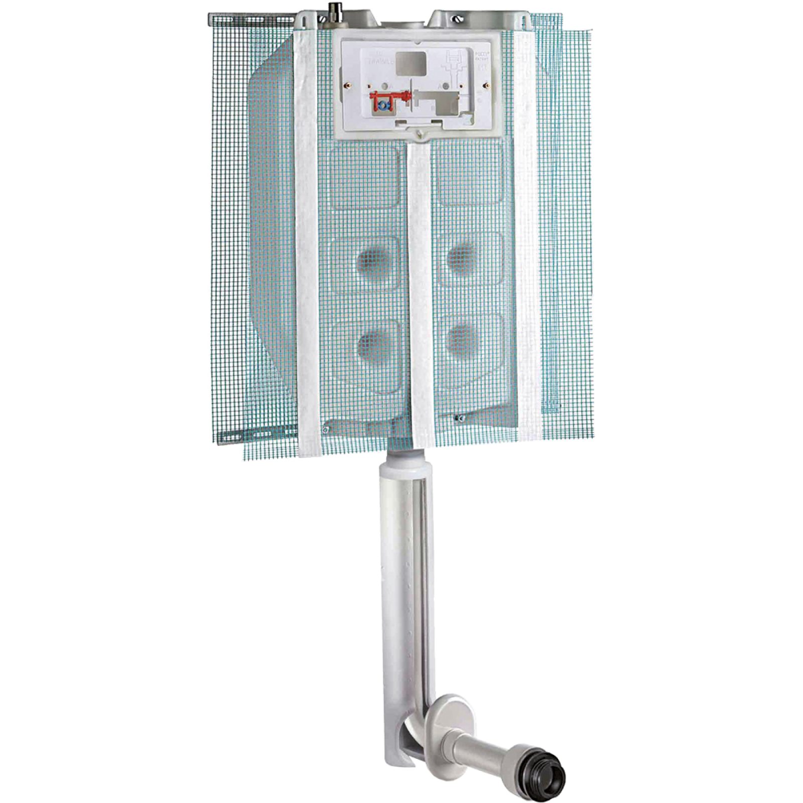 CASSETTA DI SCARICO AD INCASSO "SARA" Singolo Scarico