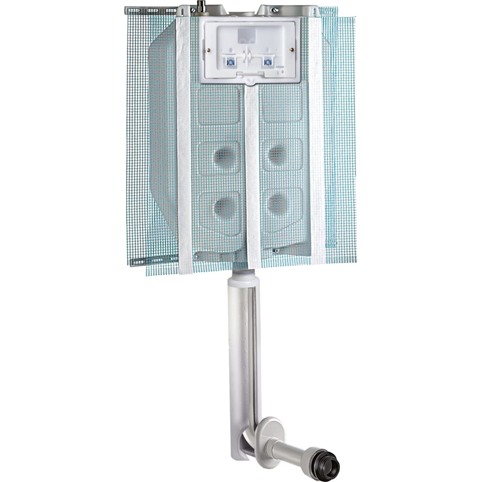 CASSETTA DI SCARICO AD INCASSO "ECO" Doppio Scarico