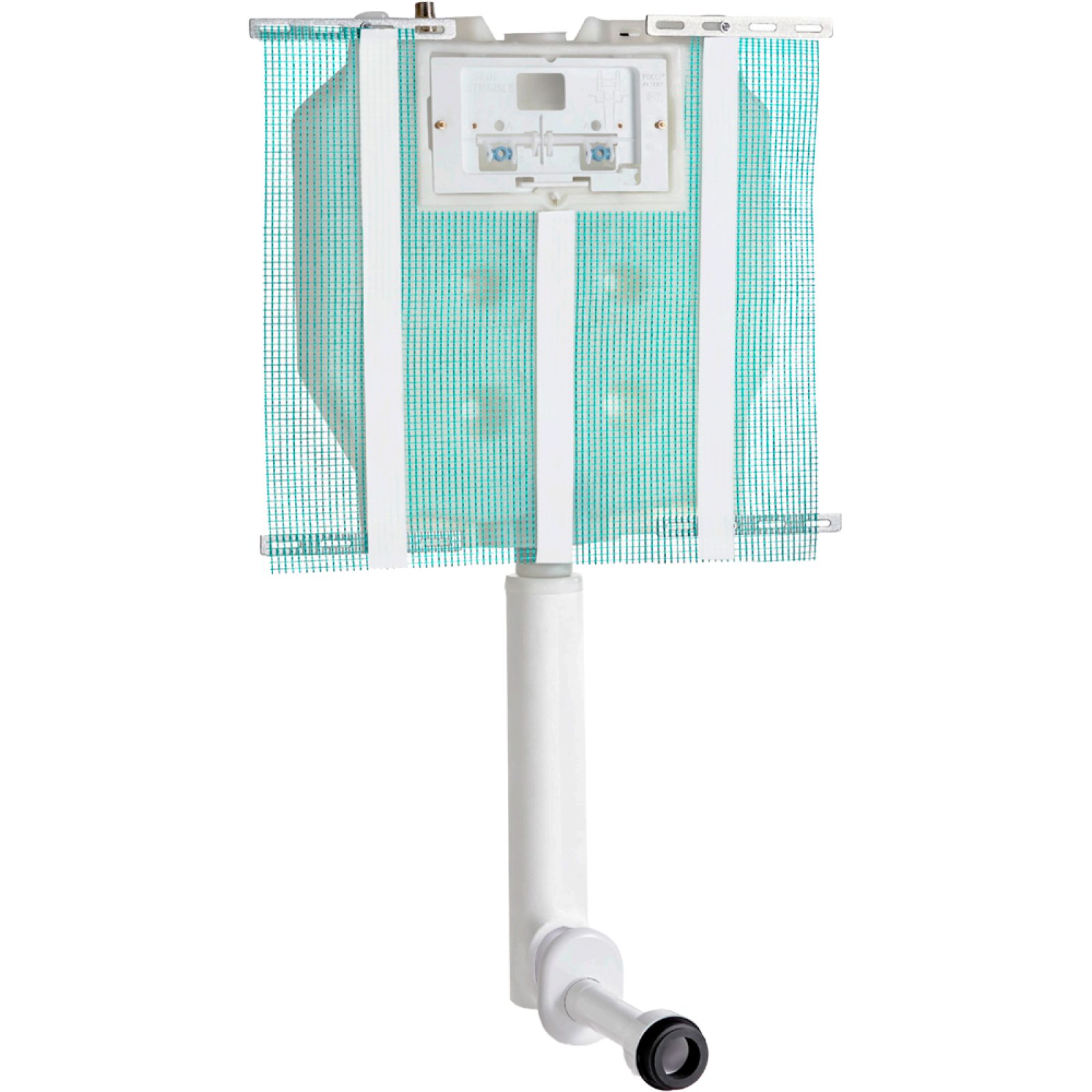 CASSETTA DI SCARICO AD INCASSO "ECO" 6 LT. Doppio Scarico