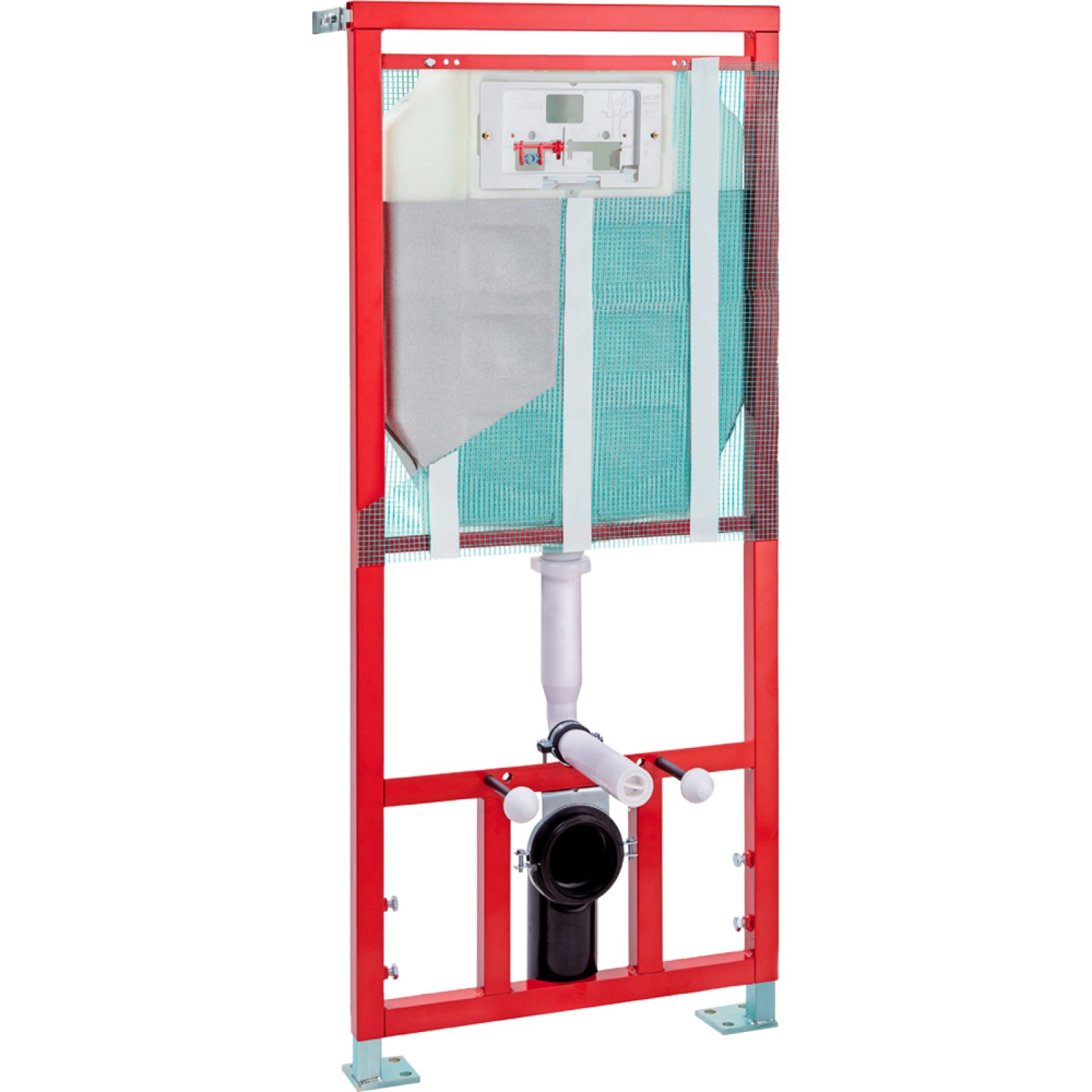 CASSETTA DI SCARICO AD INCASSO "SARA" MODULO PER VASO SOSPESO Singolo Scarico