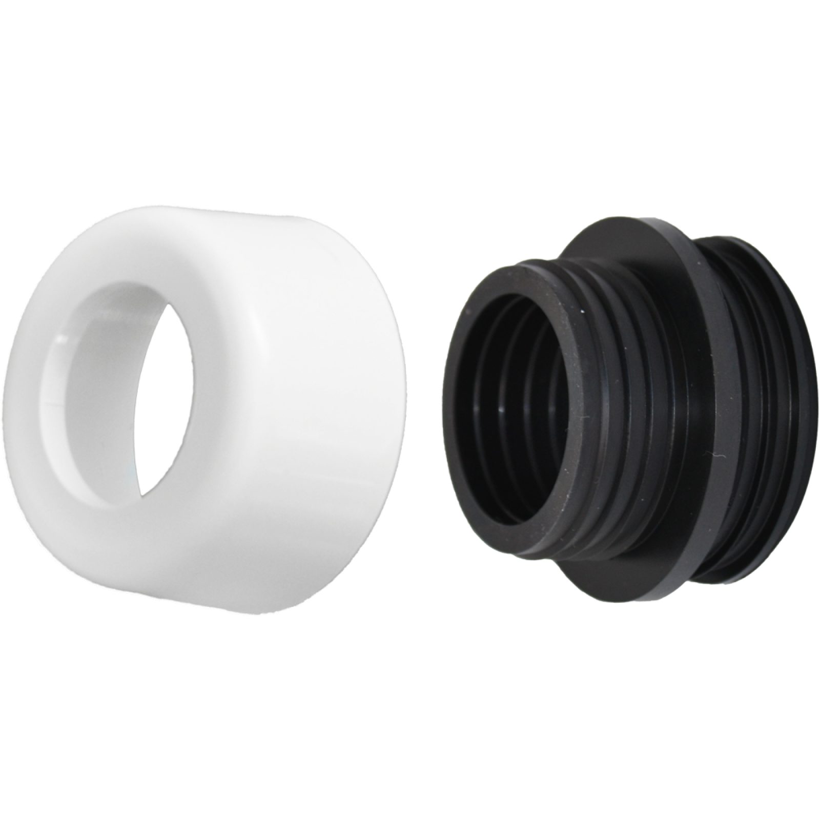 MORSETTO COMBINATO CON COPRIMORSETTO Cromo - Ø48/58 mm