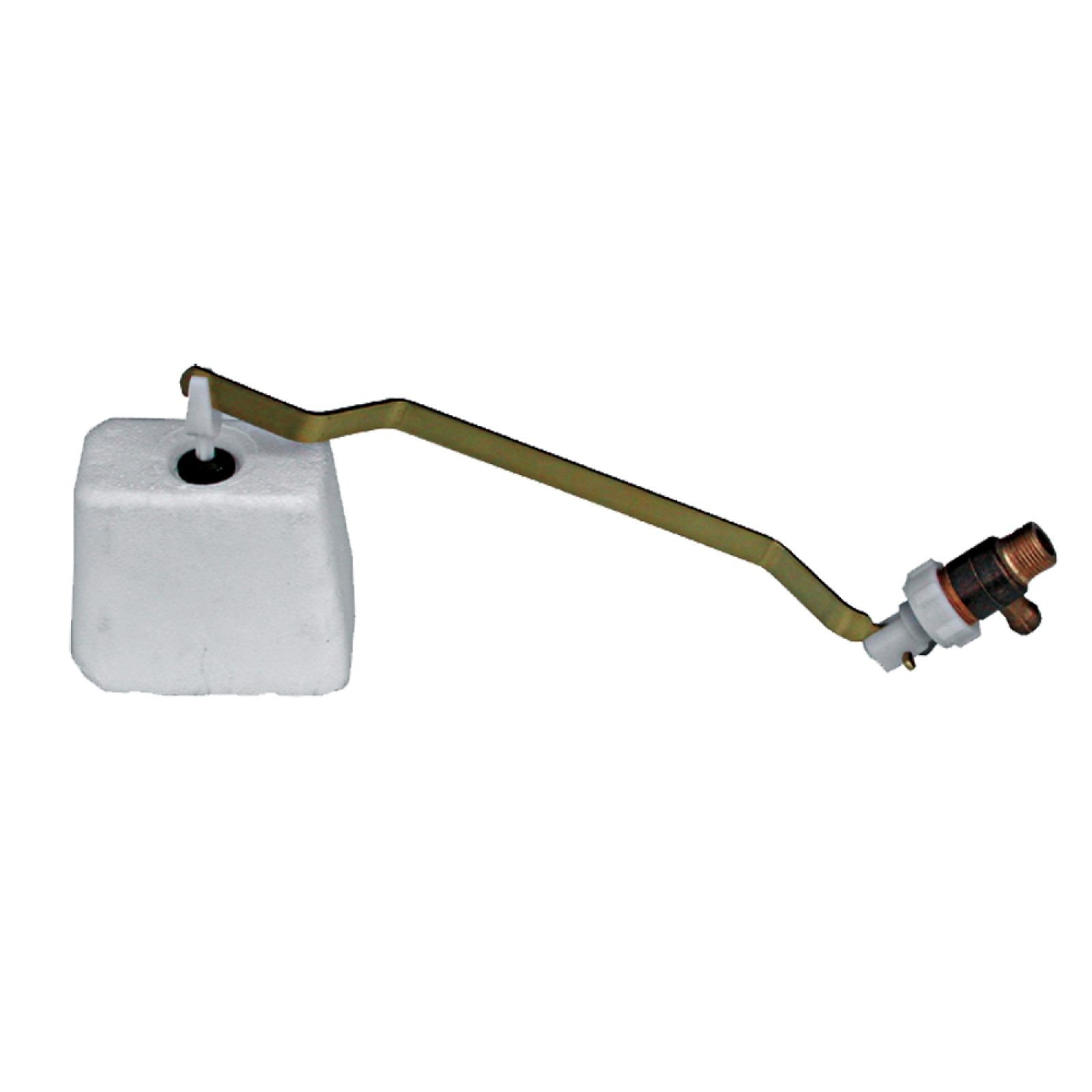 RUBINETTO GALLEGGIANTE CON ATTACCO CENTRALE PER CASSETTA INCASSO RAME Completo