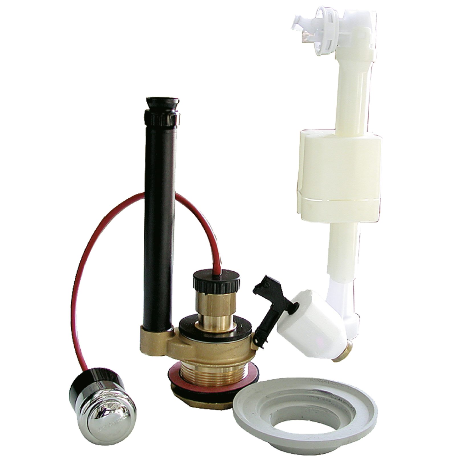 MECCANISMO DI SCARICO CON PULSANTE