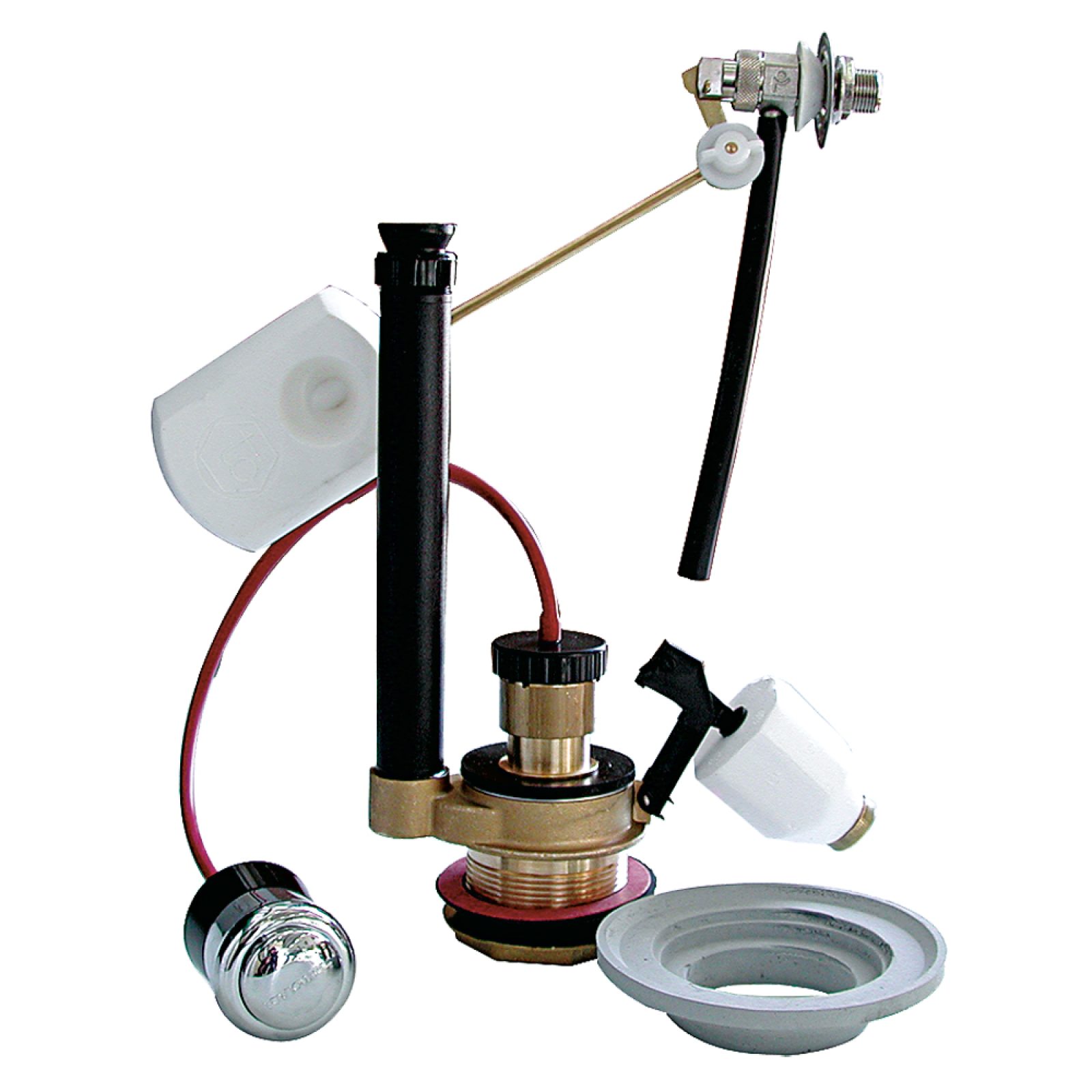 MECCANISMO DI SCARICO CON PULSANTE