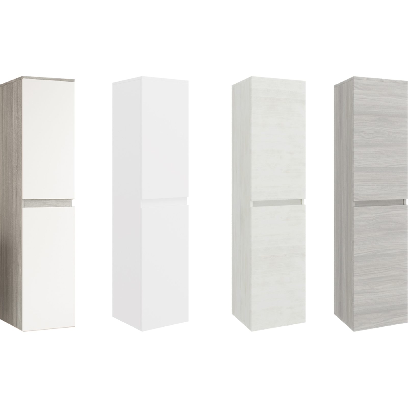COLONNA DA BAGNO SOSPESA "EVA" Rovere Grigio