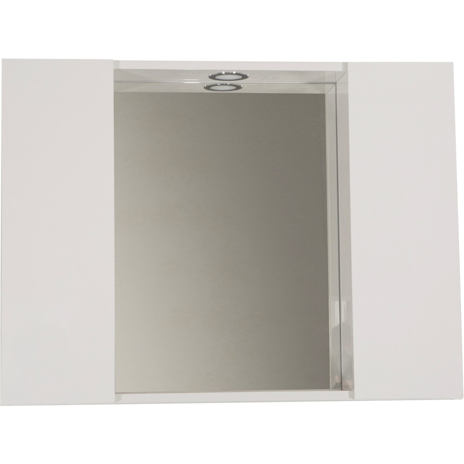 SPECCHIERA DA BAGNO "NILO" 2 ANTE L.80 x H.60 x P.15 cm