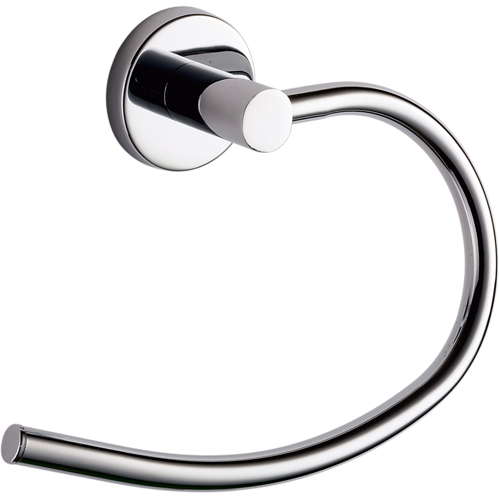 PORTASALVIETTE AD ANELLO FELCE cromato