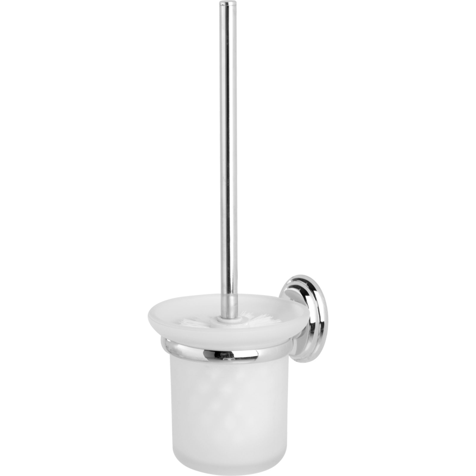 PORTASCOPINO SOSPESO "FACILE" Cromo /Vetro