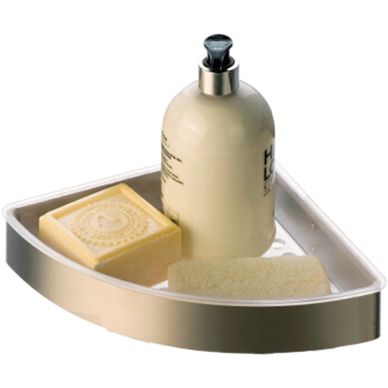 ANGOLIERA DOCCIA "CADDY" 1 RIPIANO Acciaio cromato