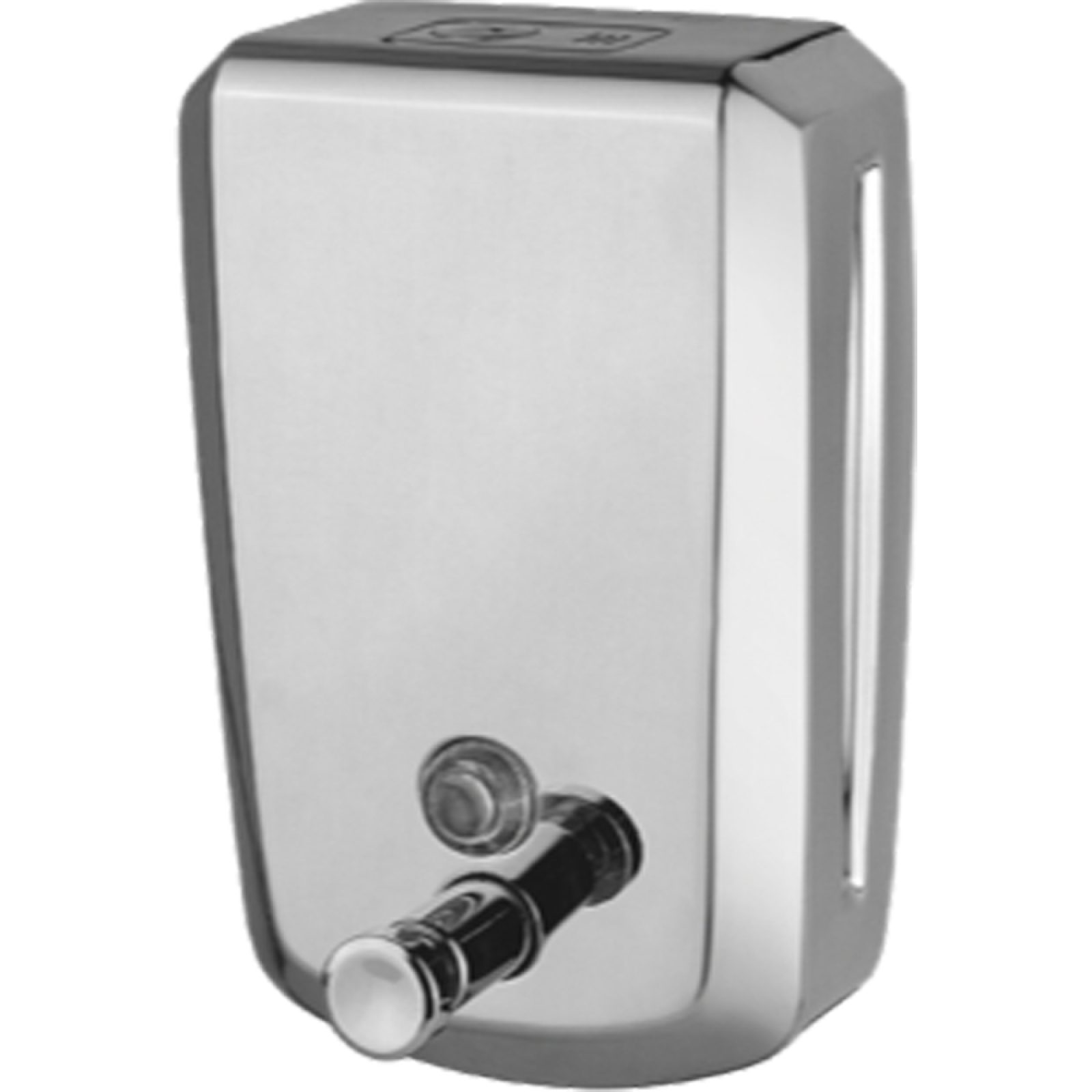 DOSATORE SAPONE LIQUIDO "LUX" ACCIAIO SATINATO 1250 ml