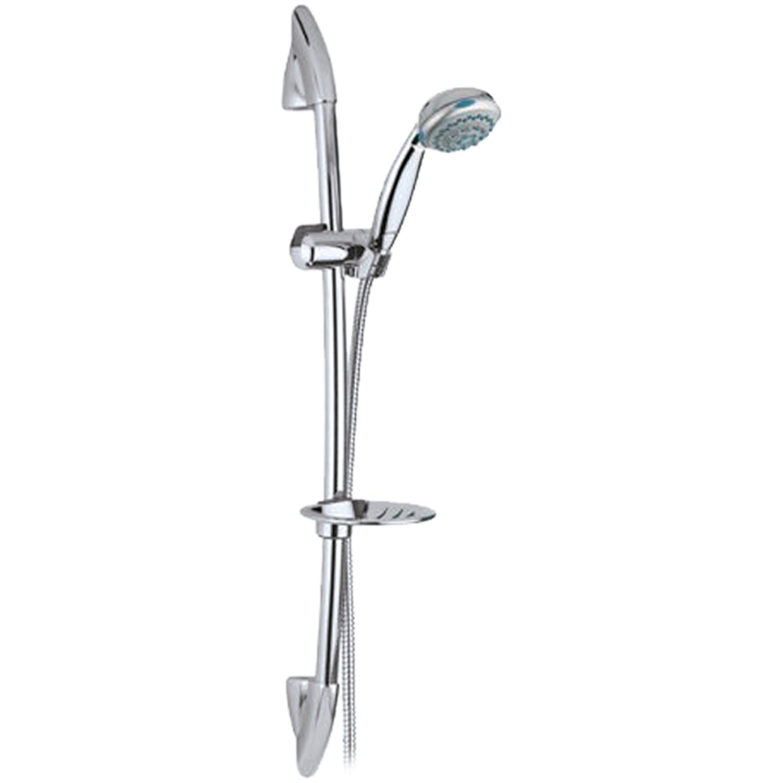 SET SALISCENDI DOCCIA 3 GETTI "GENOVA" Cromo