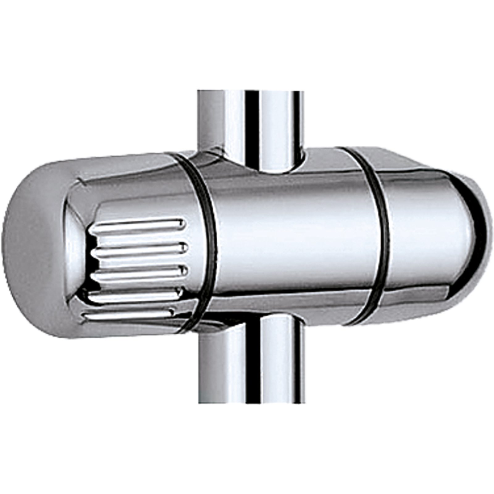 CENTRALE PER SALISCENDI DOCCIA Ø25 mm Cromo