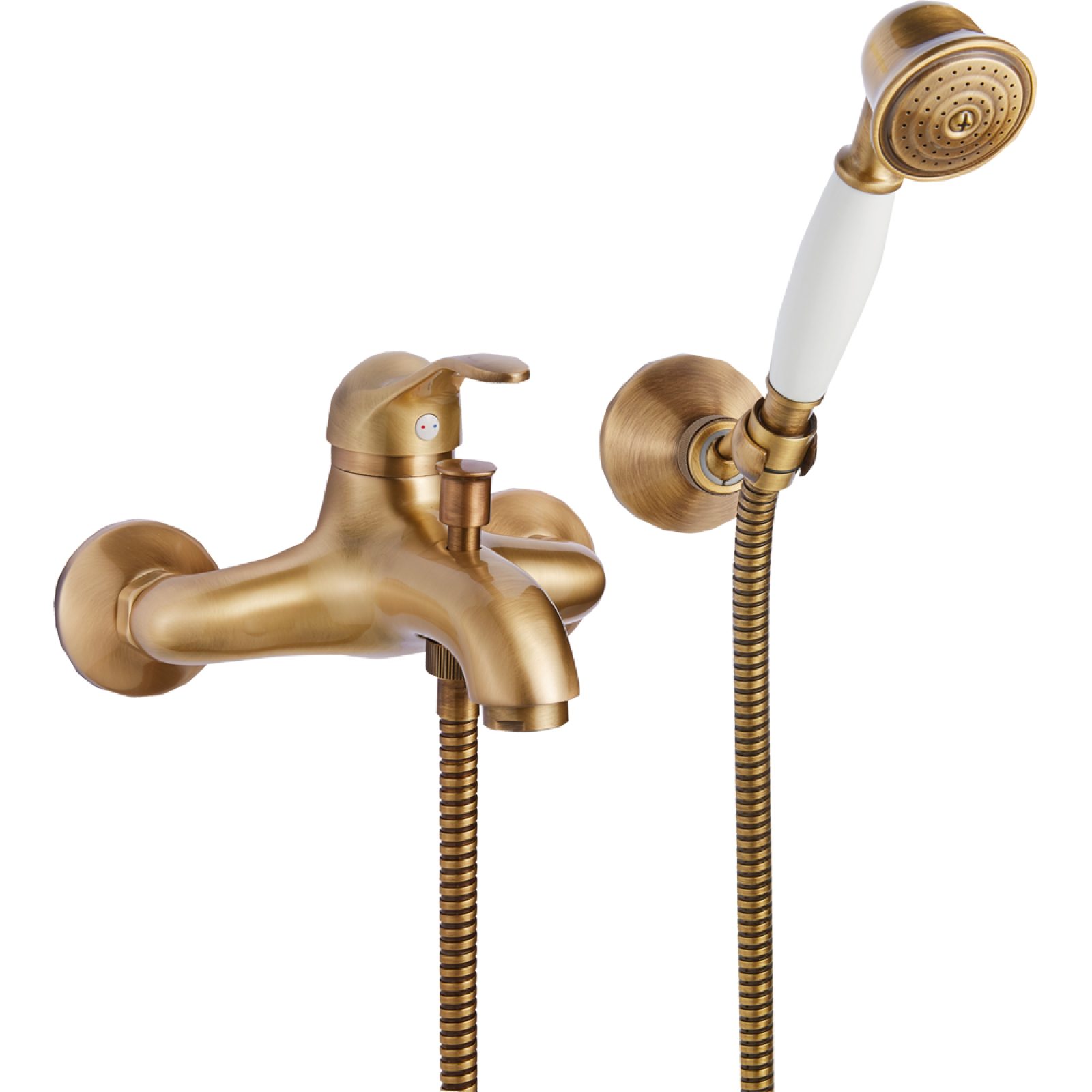 MISCELATORE VASCA ESTERNO ARCANA BRONZO + Set Doccetta