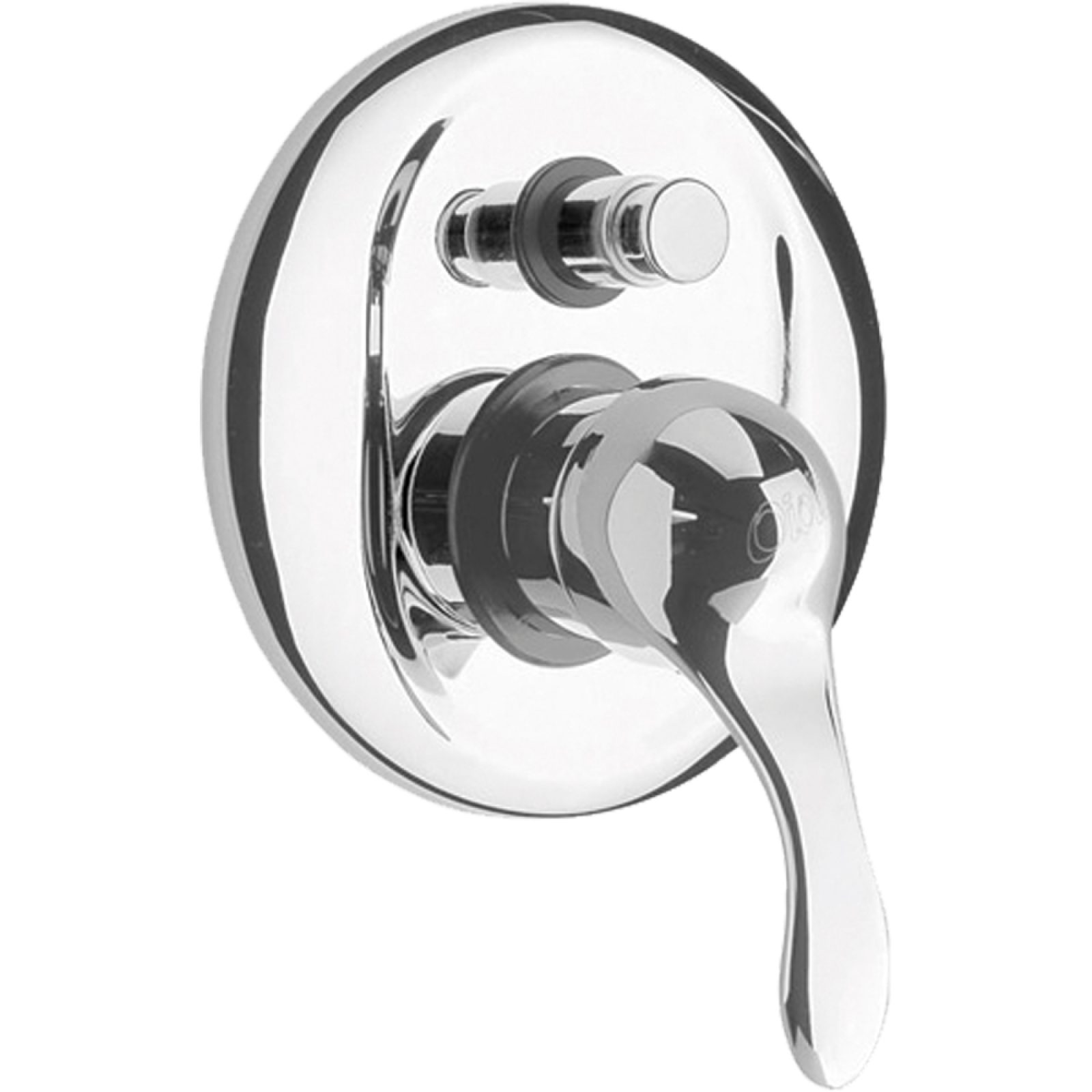 MISCELATORE DOCCIA INCASSO CON DEVIATORE ARCANA cromo