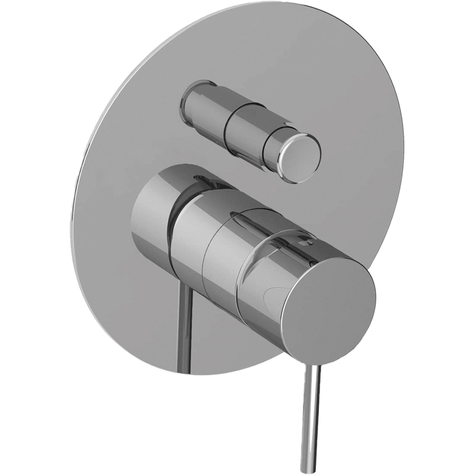 MISCELATORE DOCCIA INCASSO CON DEVIATORE MICRO Cromo