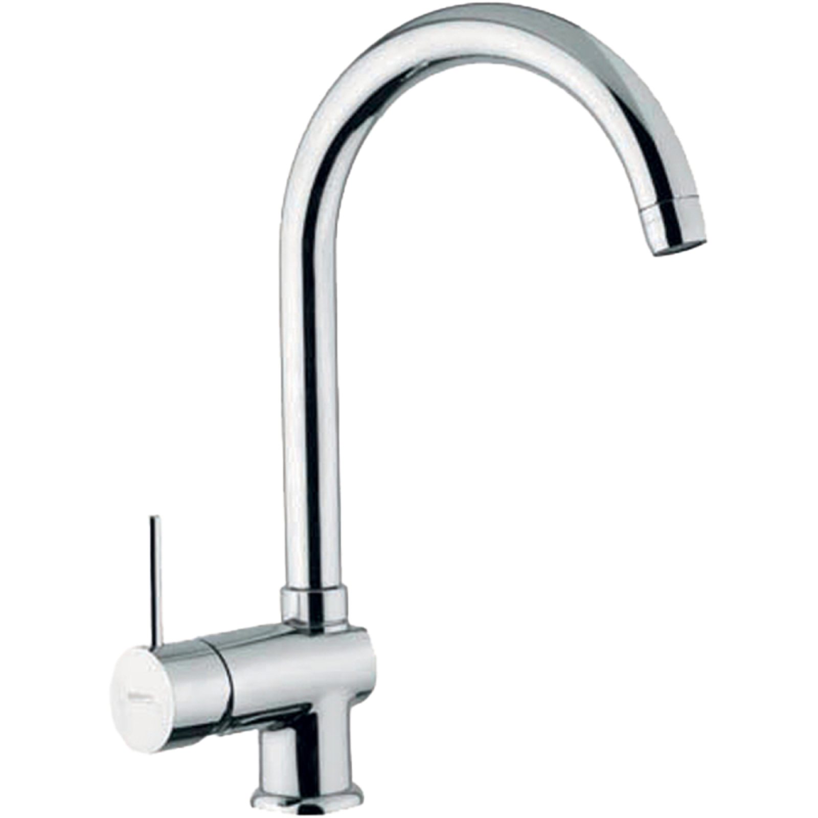 MISCELATORE LAVELLO LATERALE CON CANNA A PONTE "MICRO" Cromo