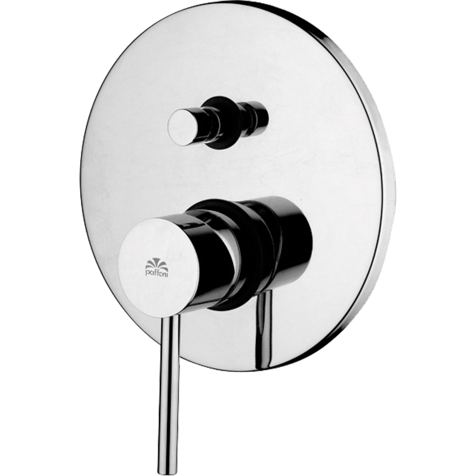 MISCELATORE INCASSO DOCCIA CON DEVIATORE "STICK" cromo