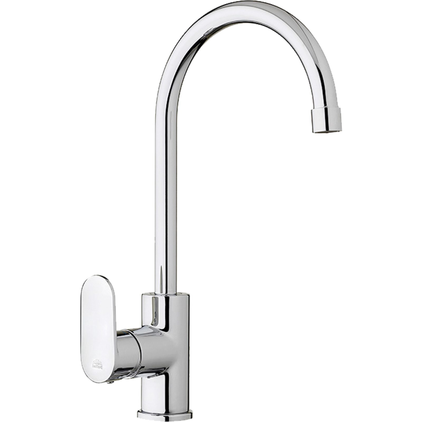 MISCELATORE LAVELLO MONOFORO CANNA AD U CANDY Cromo