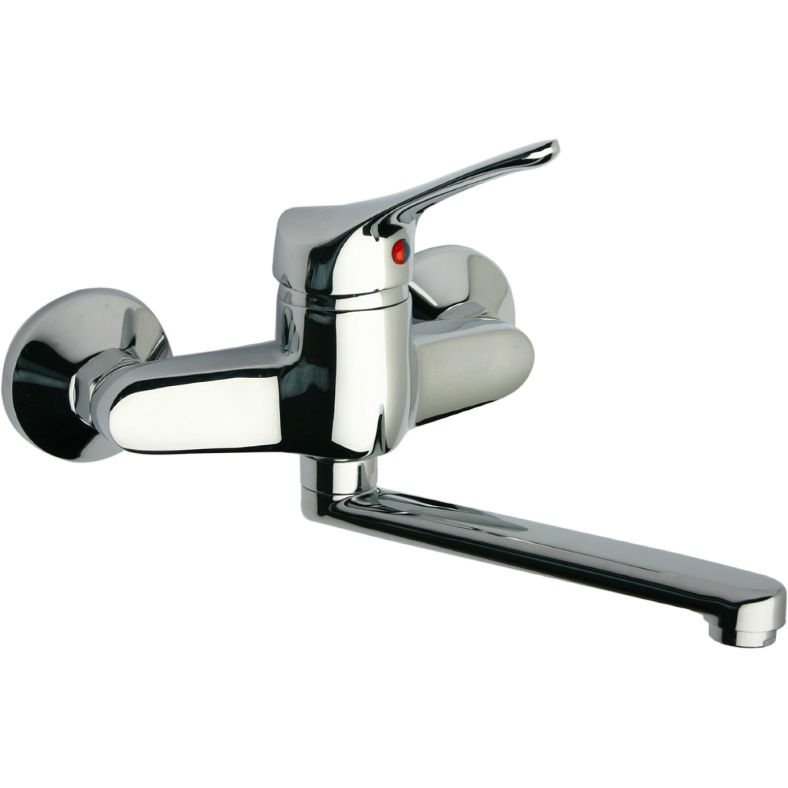 MISCELATORE LAVELLO A PARETE "PILOT" Cromo