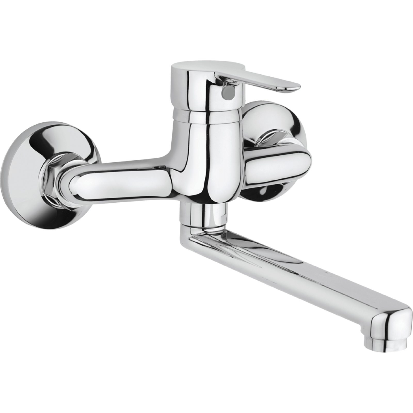 MISCELATORE LAVELLO A PARETE "P3" Cromo