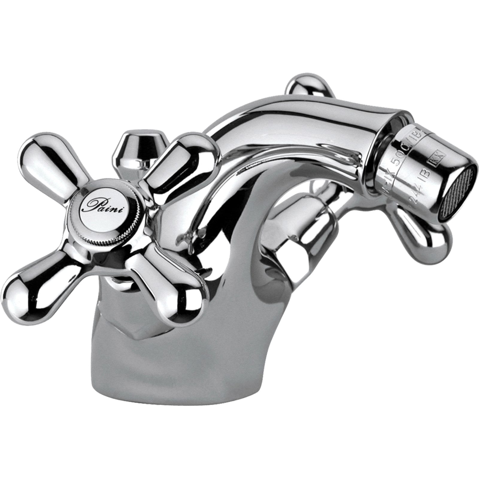 MONOBLOCCO BIDET "LIBERTY" Cromo + Piletta 1"1/4