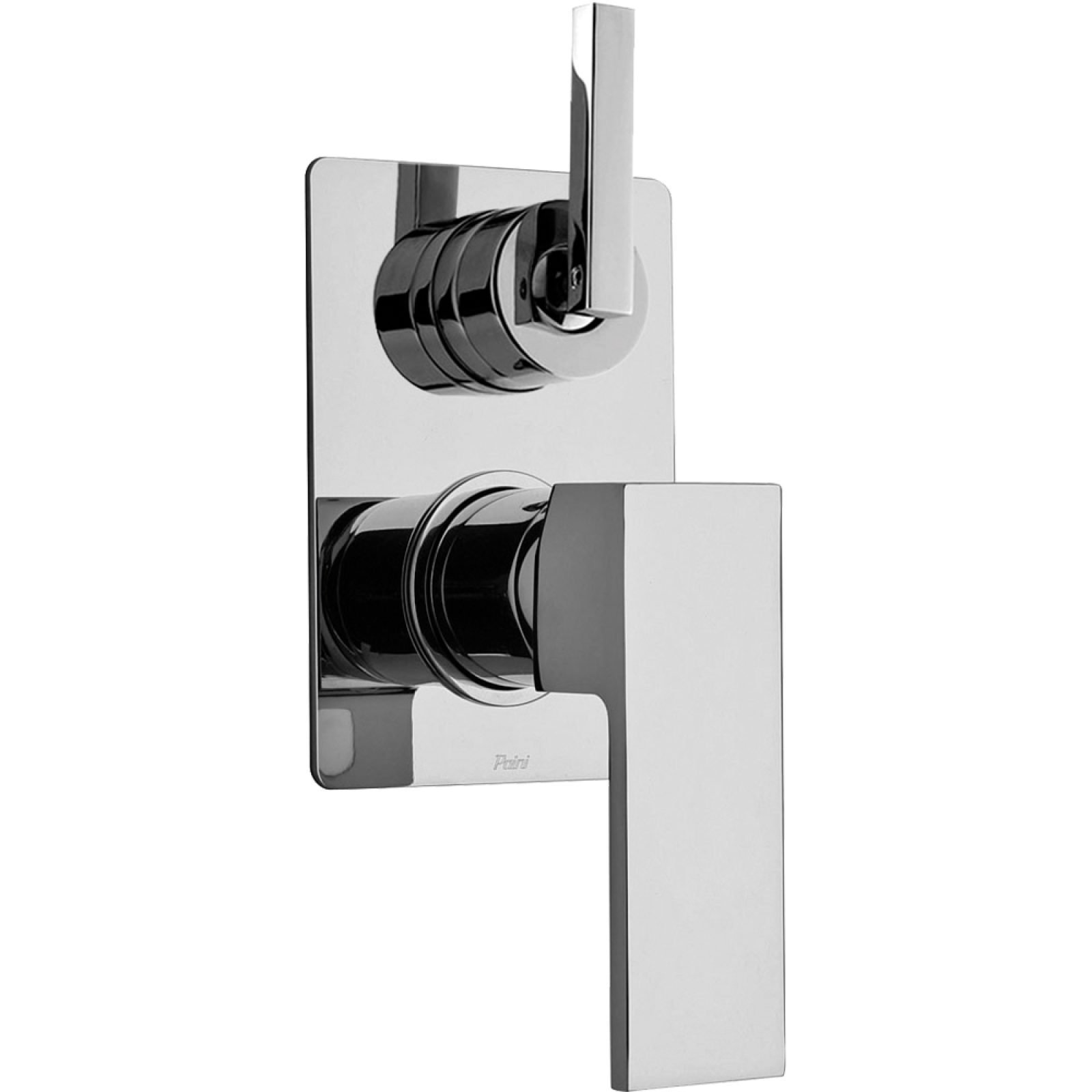 MISCELATORE INCASSO DOCCIA CON DEVIATORE "STILE 2.0" Cromo