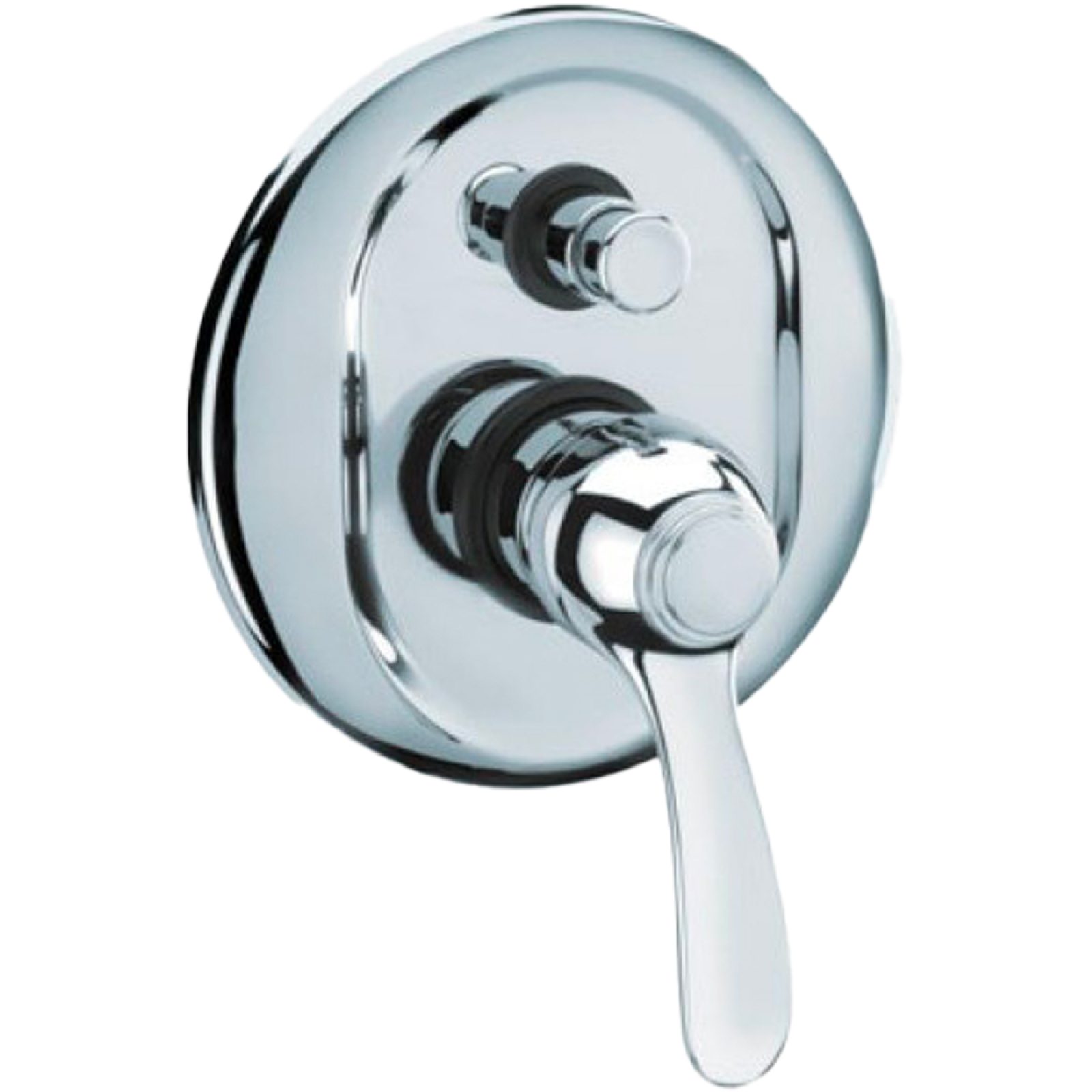 MISCELATORE DOCCIA INCASSO CON DEVIATORE "DODO" Cromo