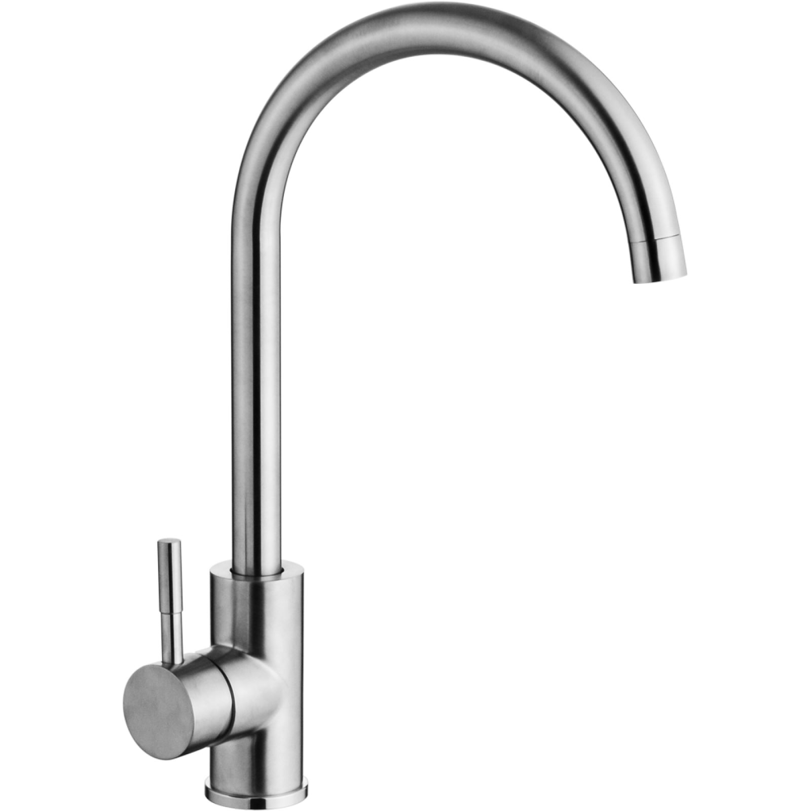 MISCELATORE LAVELLO IN ACCIAIO INOX A BOCCA ALTA Cromo