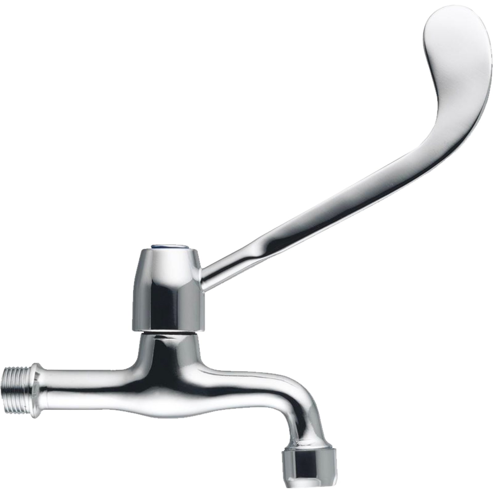 RUBINETTO PROLUNGATO CON LEVA CLINICA Cromo - 1/2"