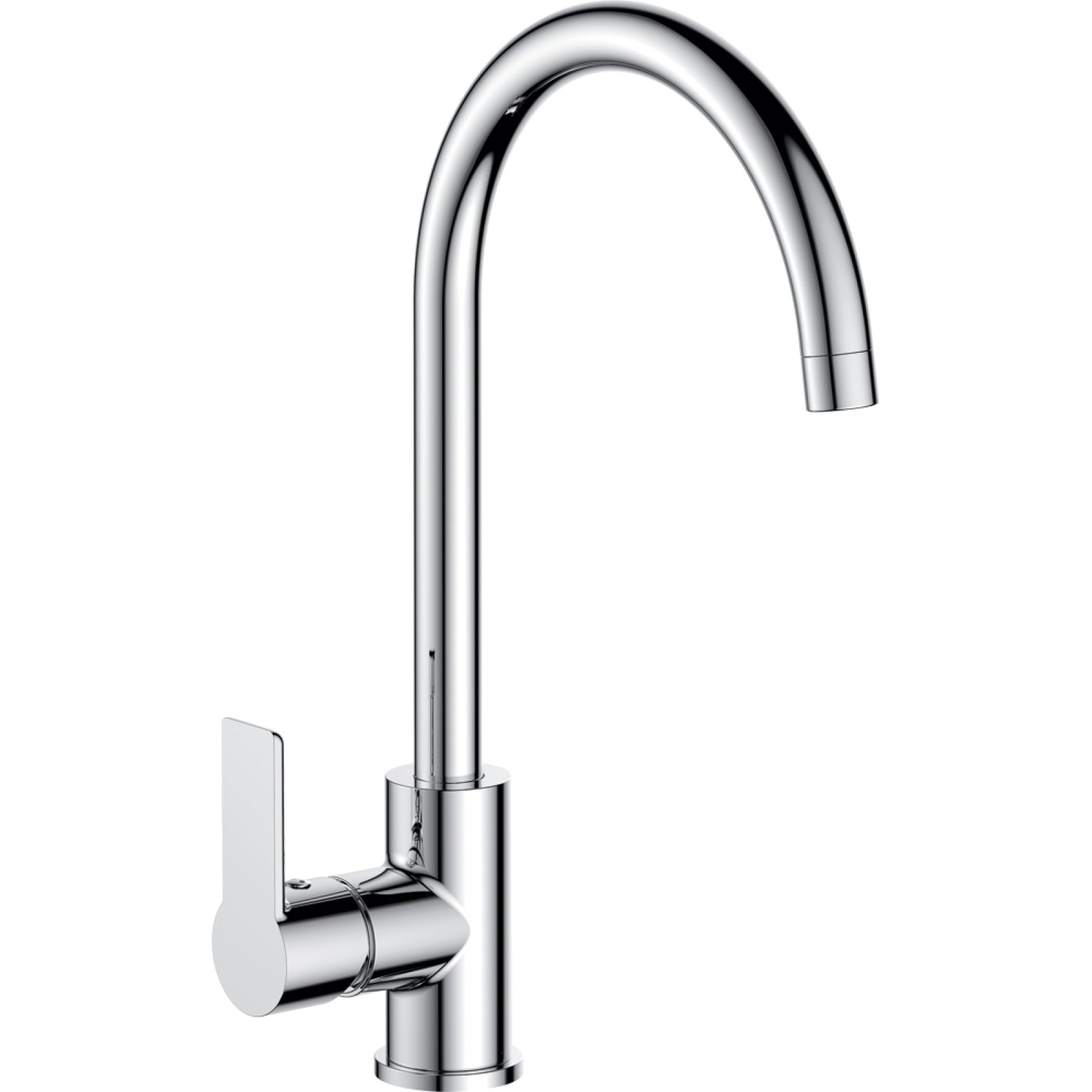 MISCELATORE LAVELLO A CANNA ALTA "SERIE 3000" Ø 35 cromo