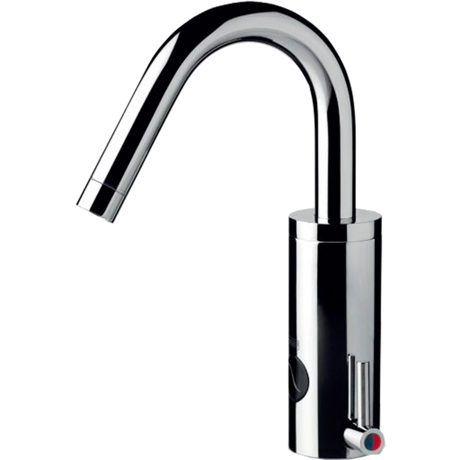 MISCELATORE A FOTOCELLULA PER LAVABO CON CANNA ALTA ARCO PLUS Corrente 220V