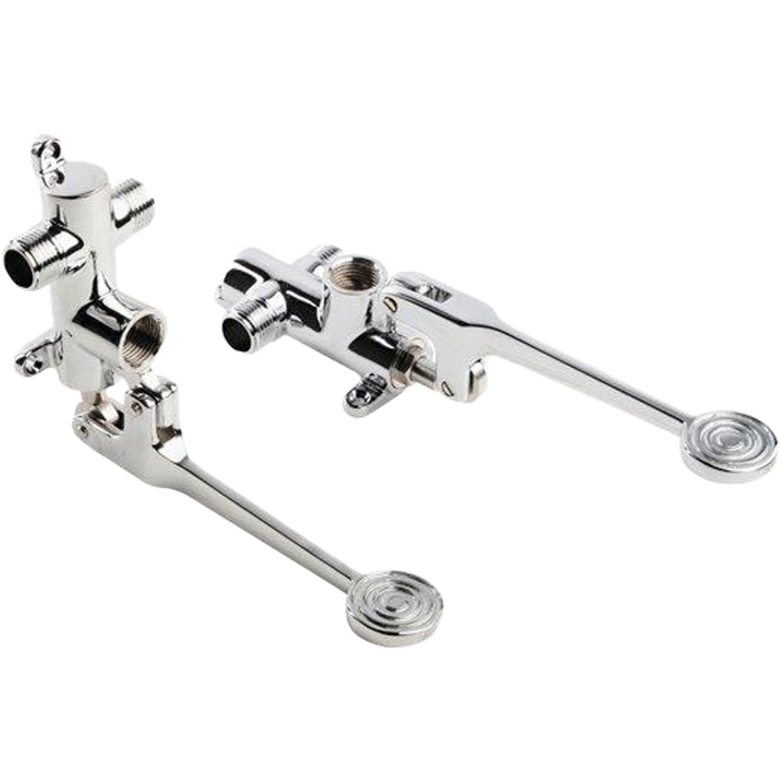 RUBINETTO MISCELATORE PROGRESSIVO A PEDALE INSTALLAZIONE UNIVERSALE 1/2"