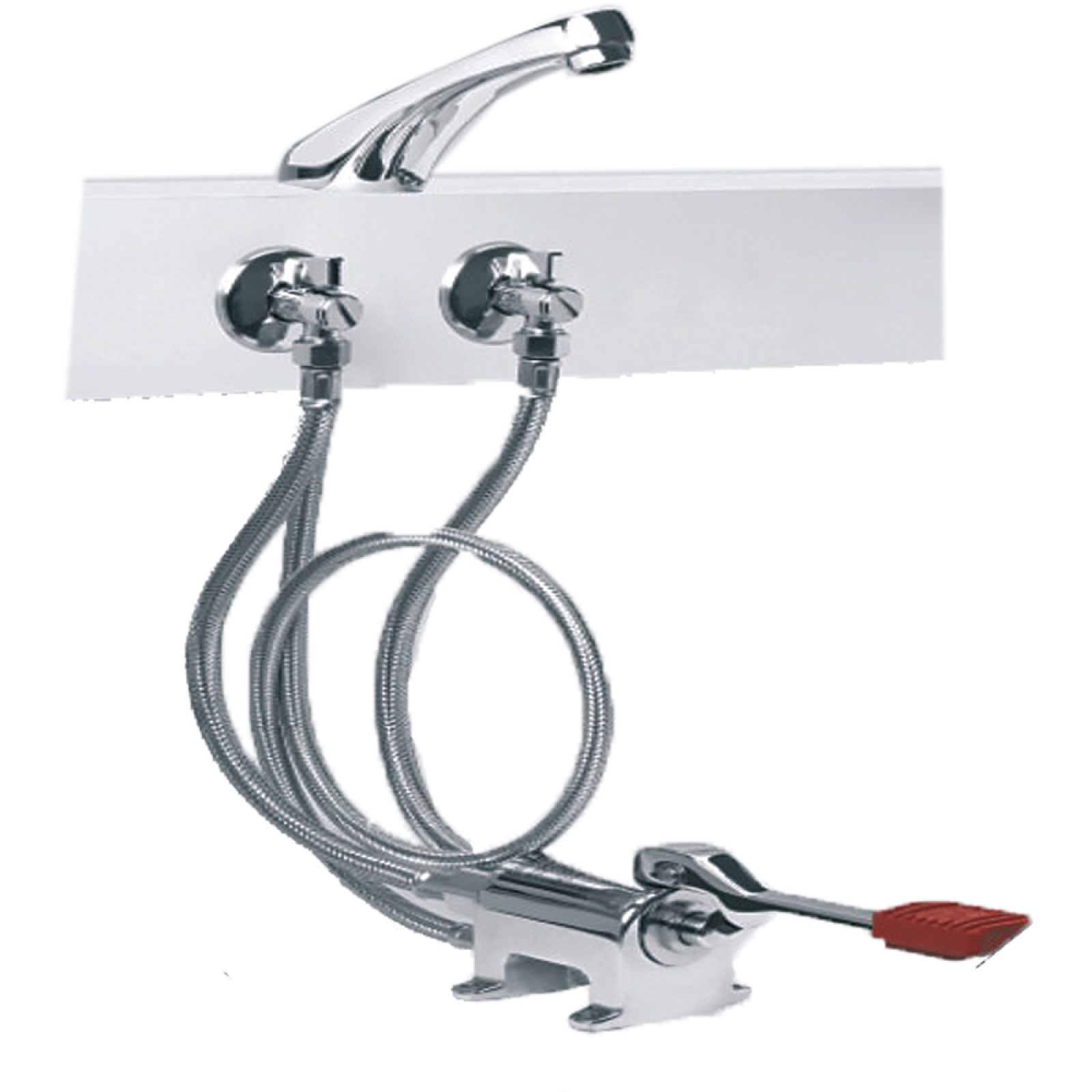 KIT COMPLETO MISCELATORE A PEDALE CON BOCCA DI EROGAZIONE MODELLO "Y" 1 Pedale