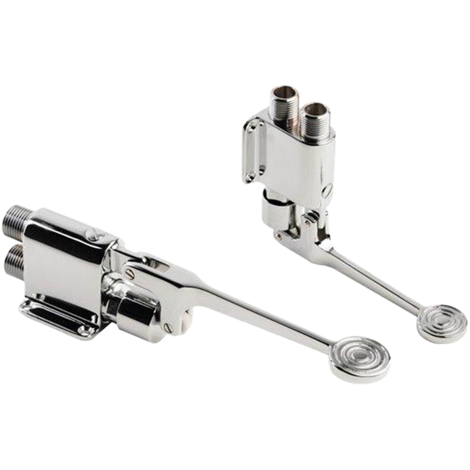 RUBINETTO TEMPORIZZATO A PEDALE 1 VIA INSTALLAZIONE UNIVERSALE 1/2"