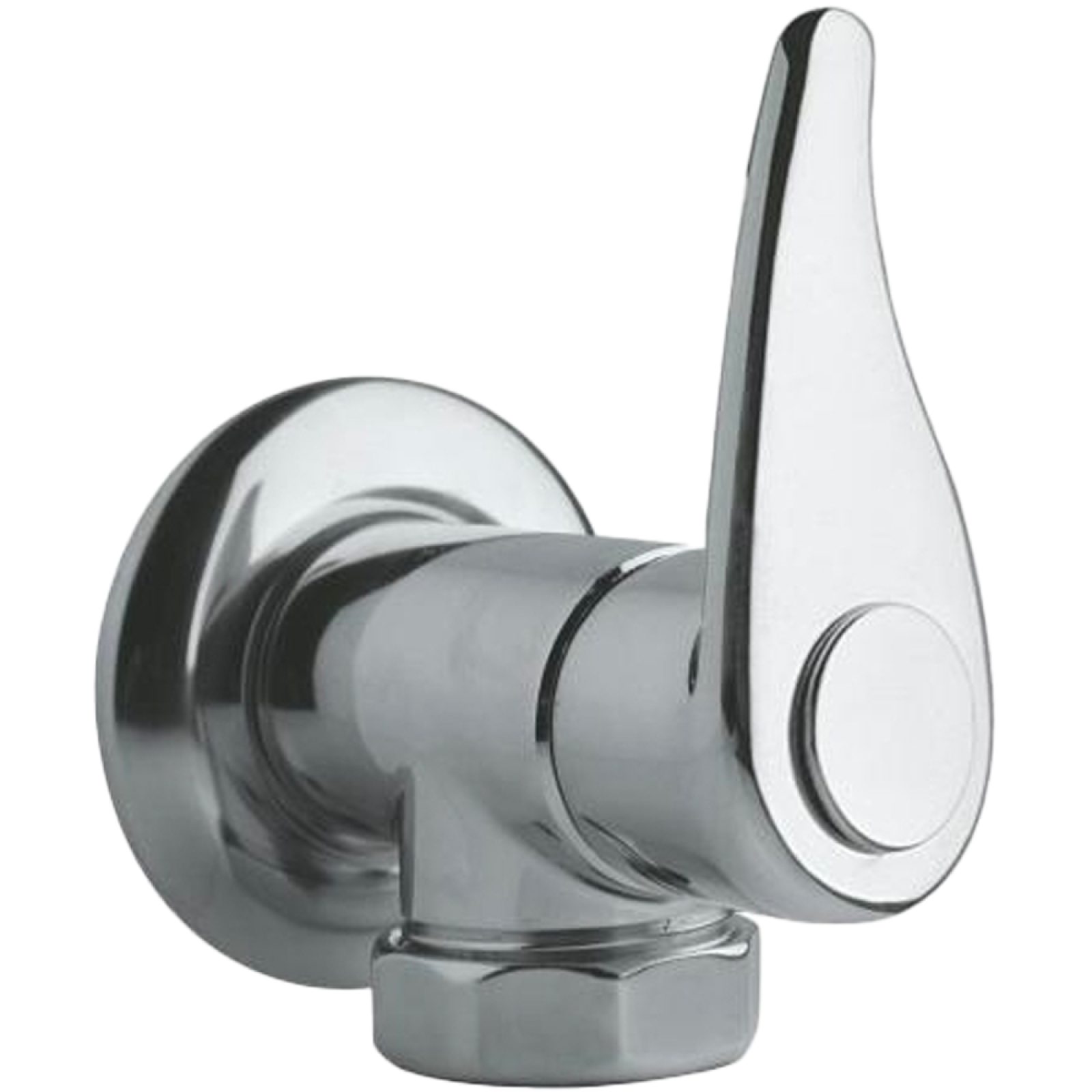 PASSO RAPIDO PER WC ESTERNO MANUALE 1"- Cromo