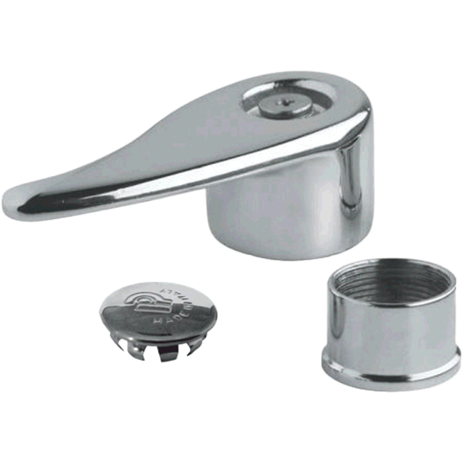 LEVA PER PASSI RAPIDI INCASSO CON GHIERA Cromo