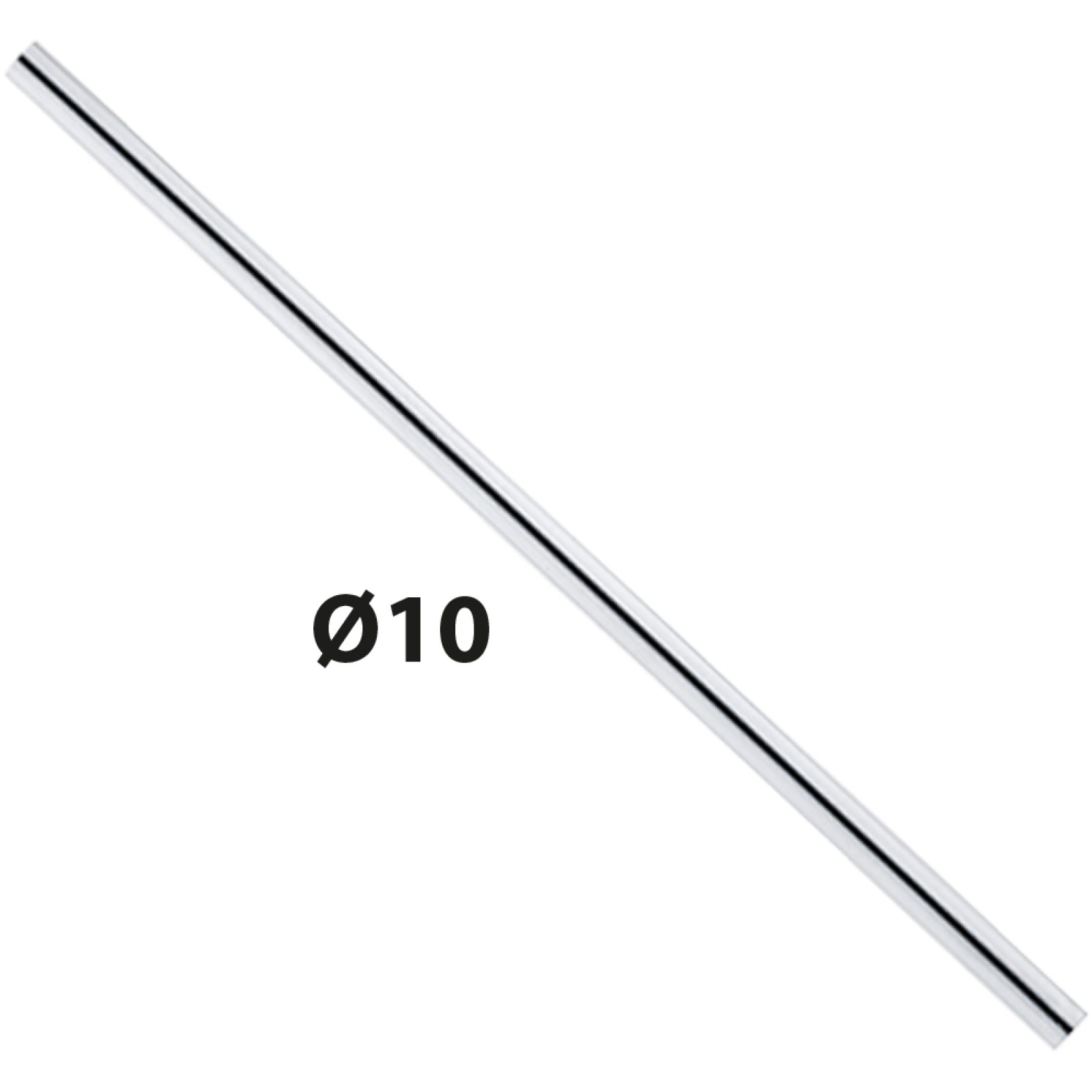 BARRA RAME LISCIO CROMATO Ø10 cm 100