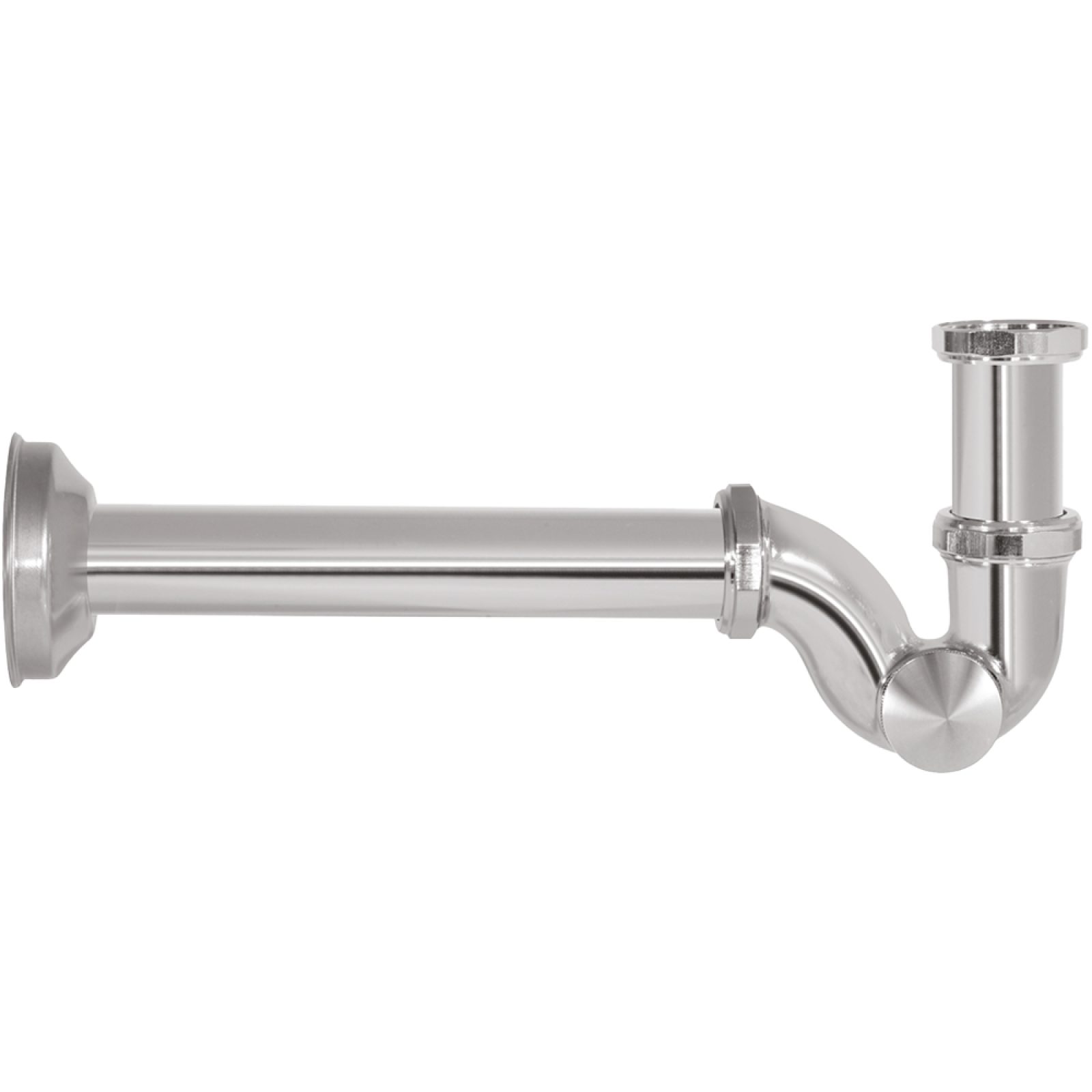 SIFONE PER LAVABO E BIDET CON ISPEZIONE LATERALE "CONCORD" GHIDINI Ø32 x 250 mm - 1"1/4