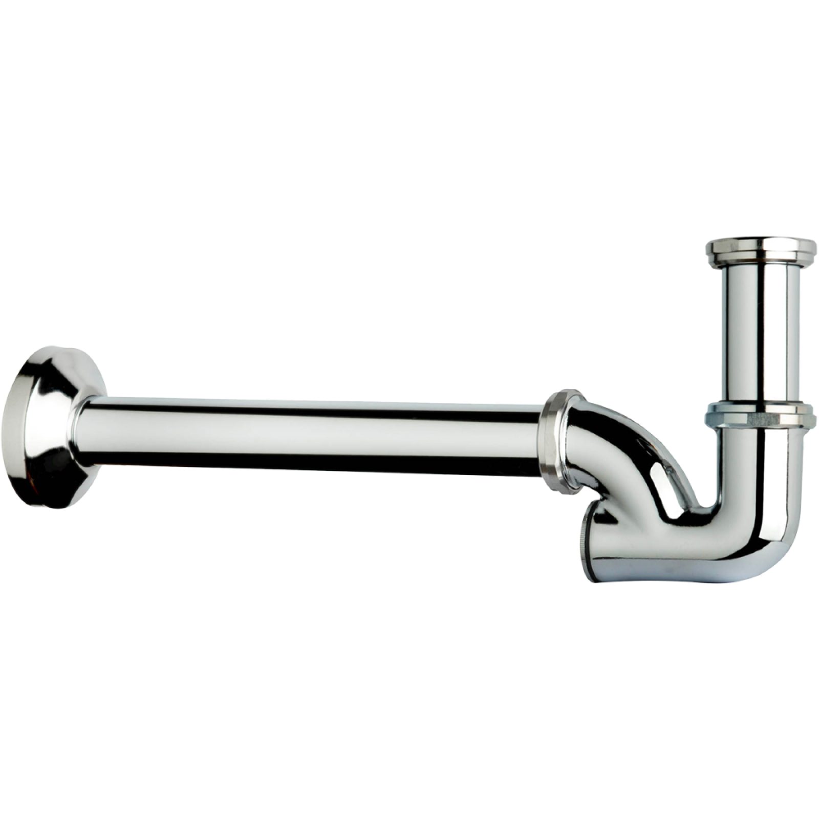 SIFONE PER LAVABO E BIDET AD U CON ISPEZIONE POSTERIORE "EUROPA" TEA 1"1/4 - Ø32 x 250 mm