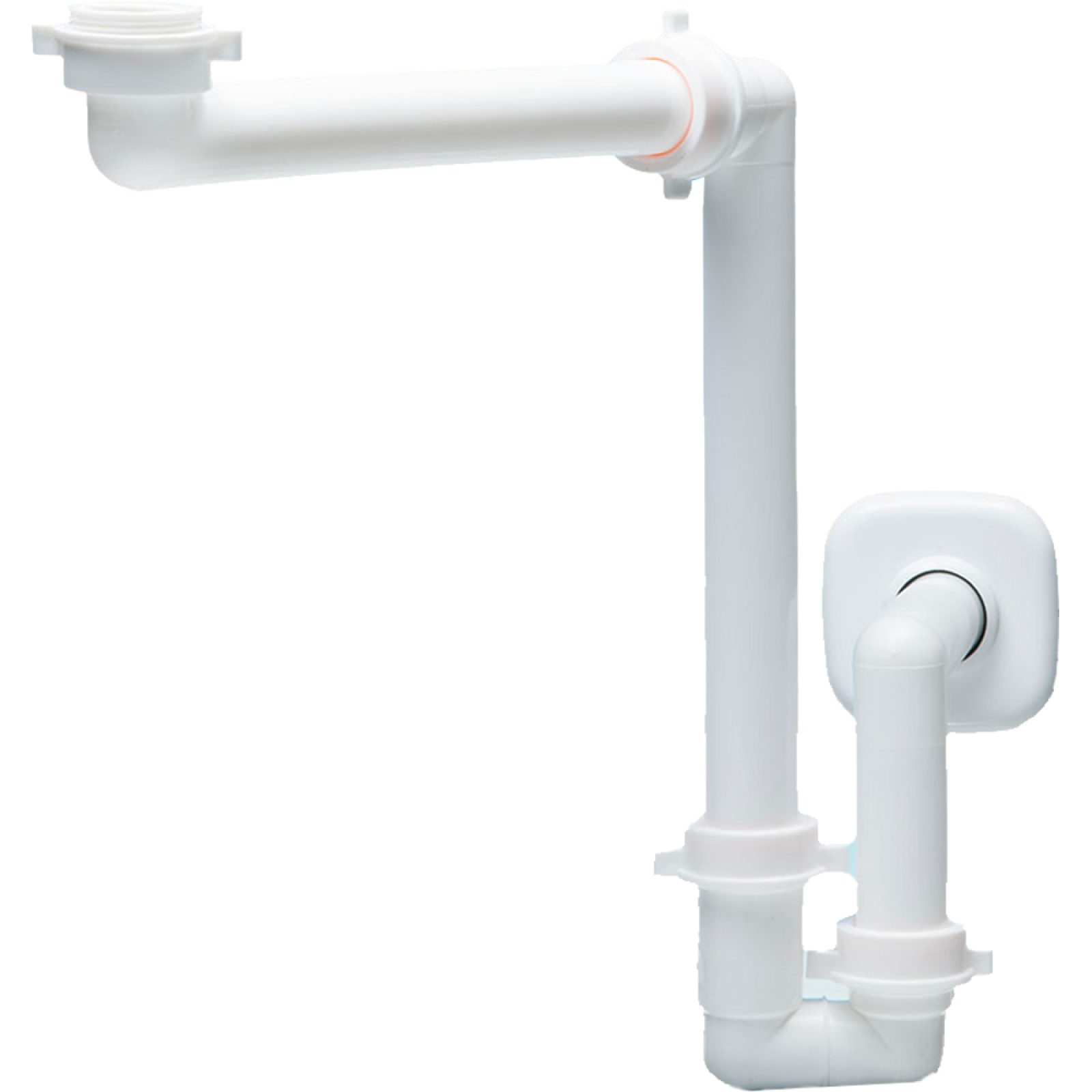 SIFONE PER LAVABO CONSOLLE SALVASPAZIO 1"1/4 x Ø32-40 mm