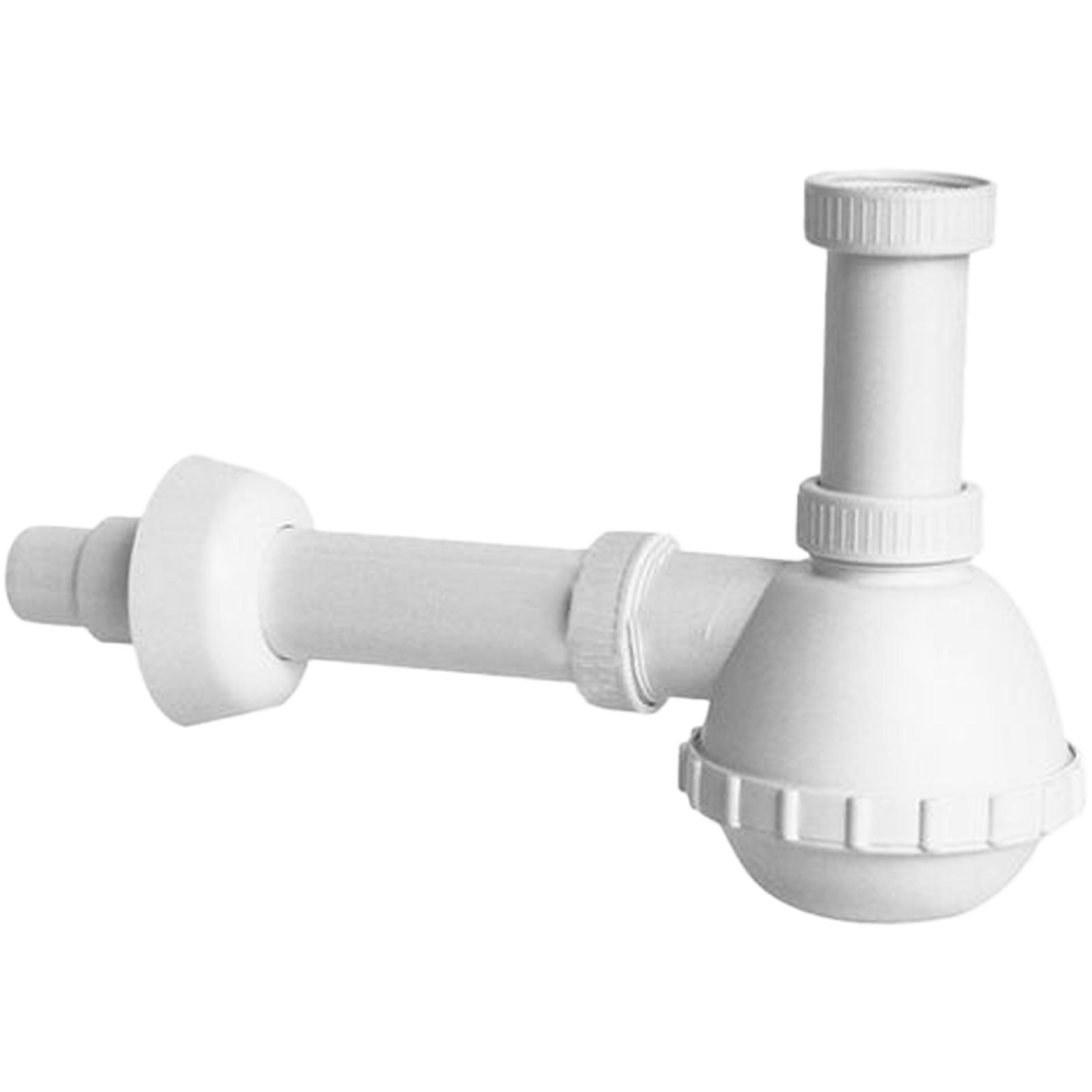 SIFONE PER LAVELLO CUCINA A 1 VIA "FRANCIA" 1"1/2 x Ø32/40 mm