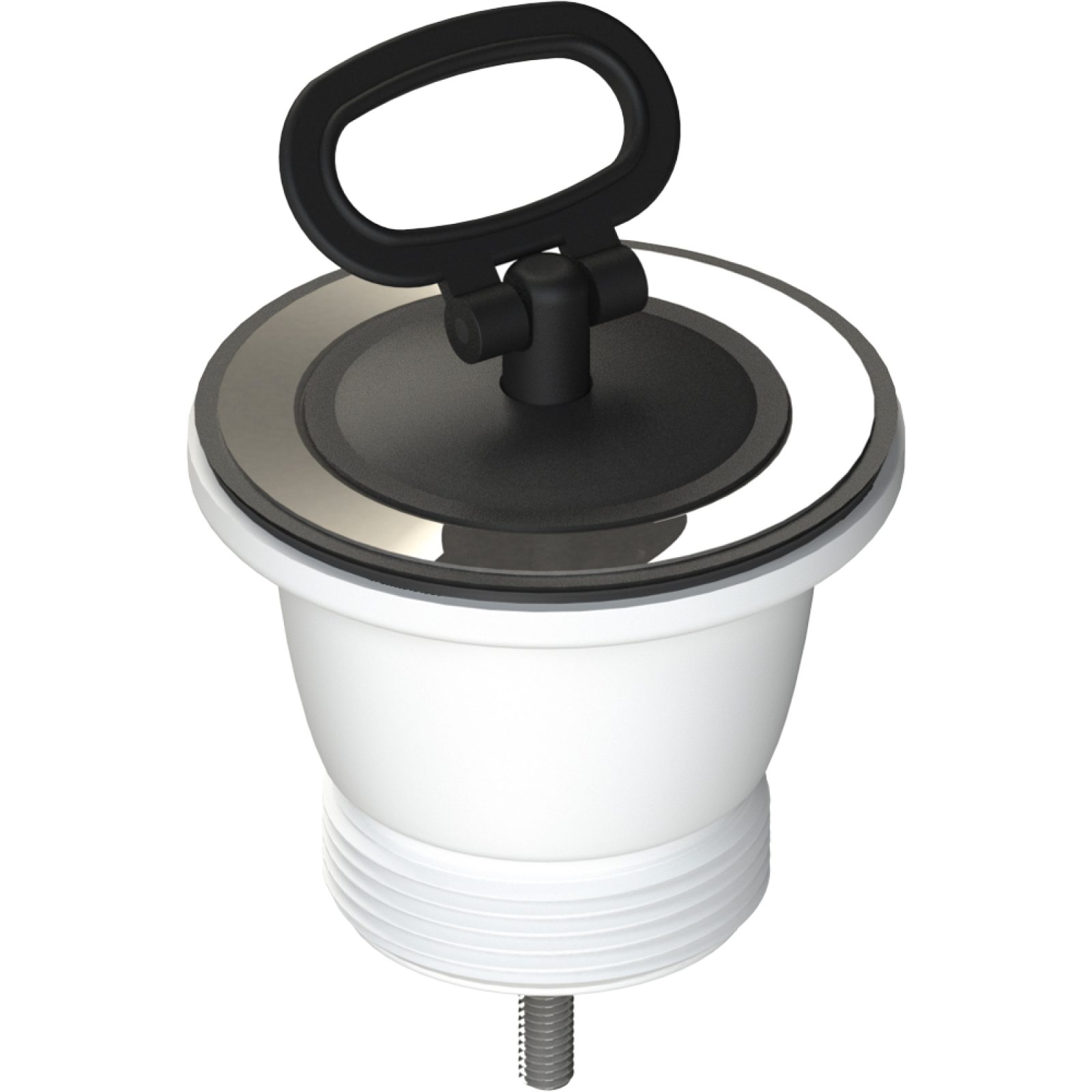 PILETTA IN PVC PER LAVELLO CUCINA CON FORO Ø70 STP 1"1/2 x Ø70 mm