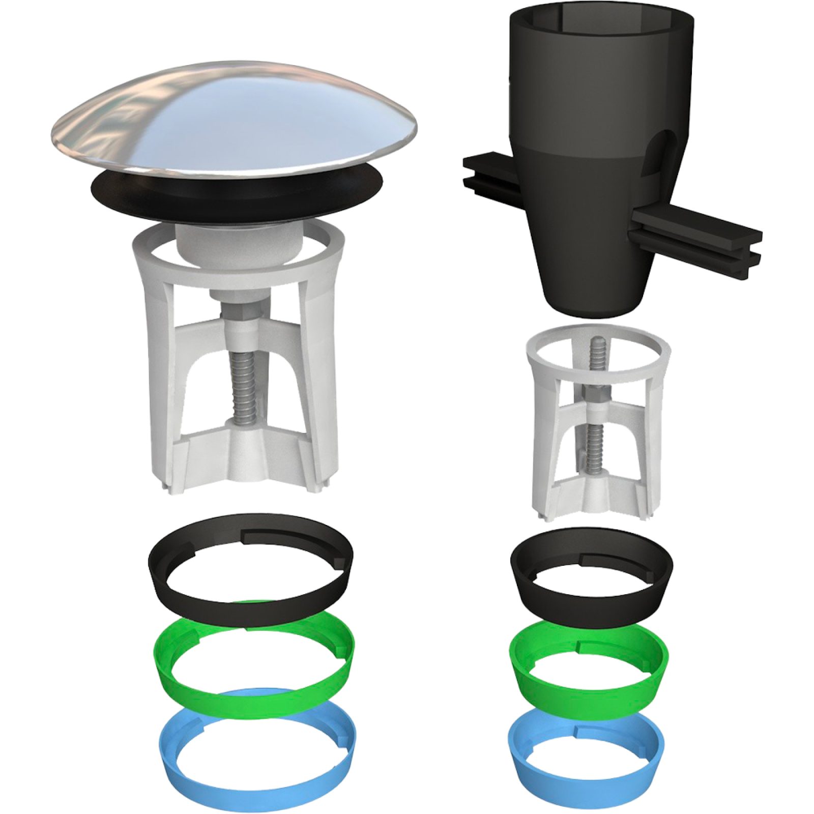 TAPPO PER PILETTE UNIVERSALE "TAPPARELLO" Ø64 mm